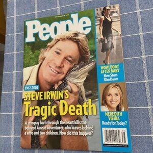 People Magazine Steve Irwin 2006